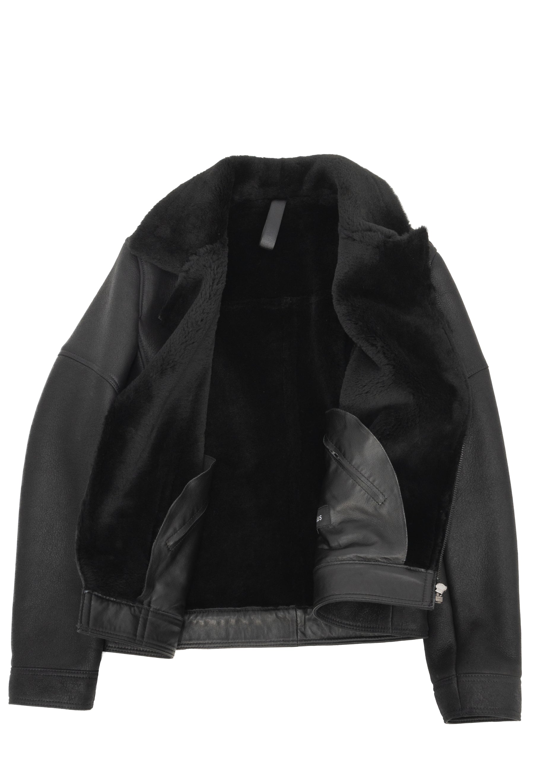 Herren Lammfelljacke - Edgar Lammfell in schwarz