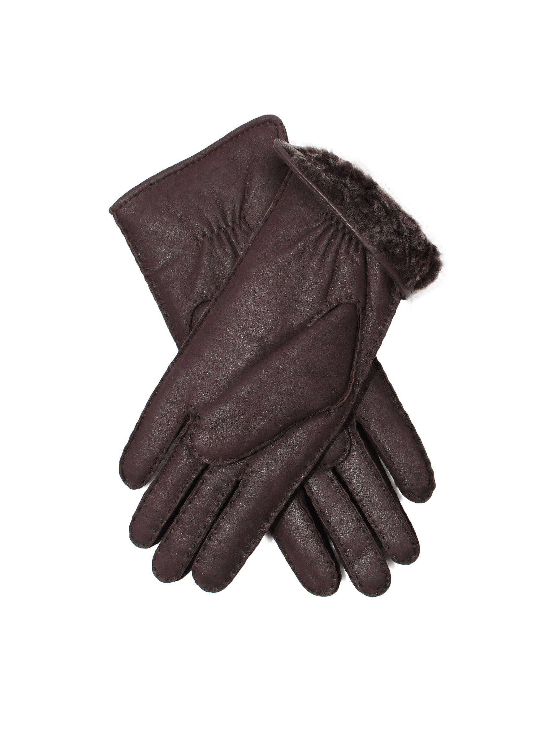 Damen Lammfellhandschuhe von Christ - Jenna in braun