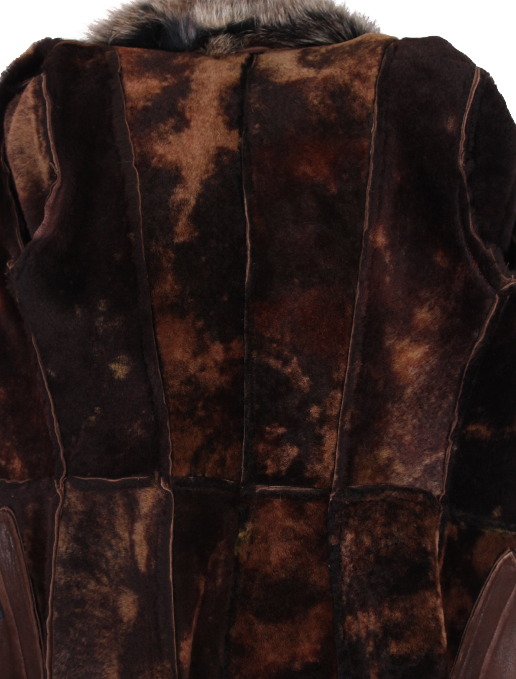 Toskana Damen Lammfell Jacke - Lolus Cecina in braun | XS