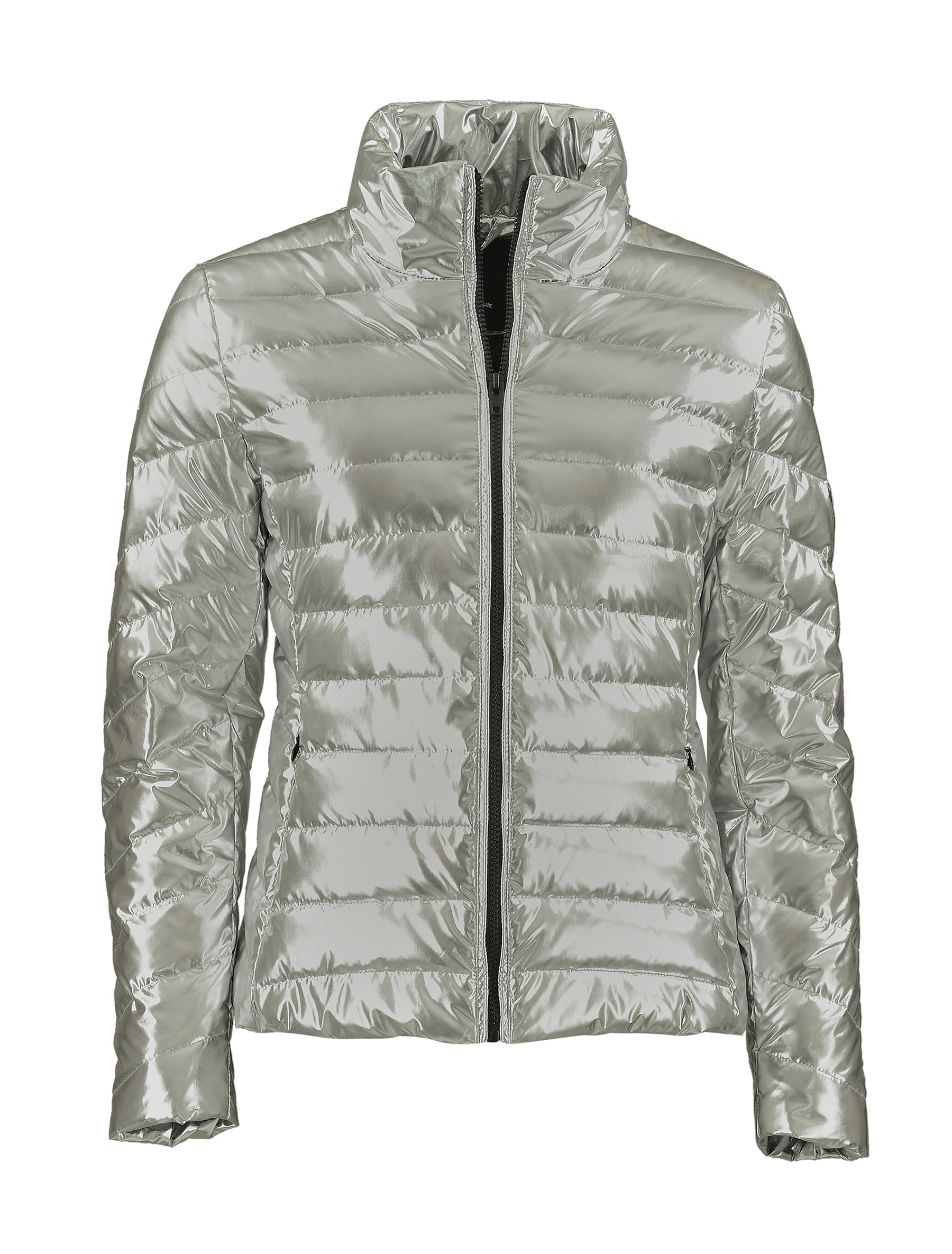 Kurze Damen Daunenjacke von Rockandblue - Keen in silber