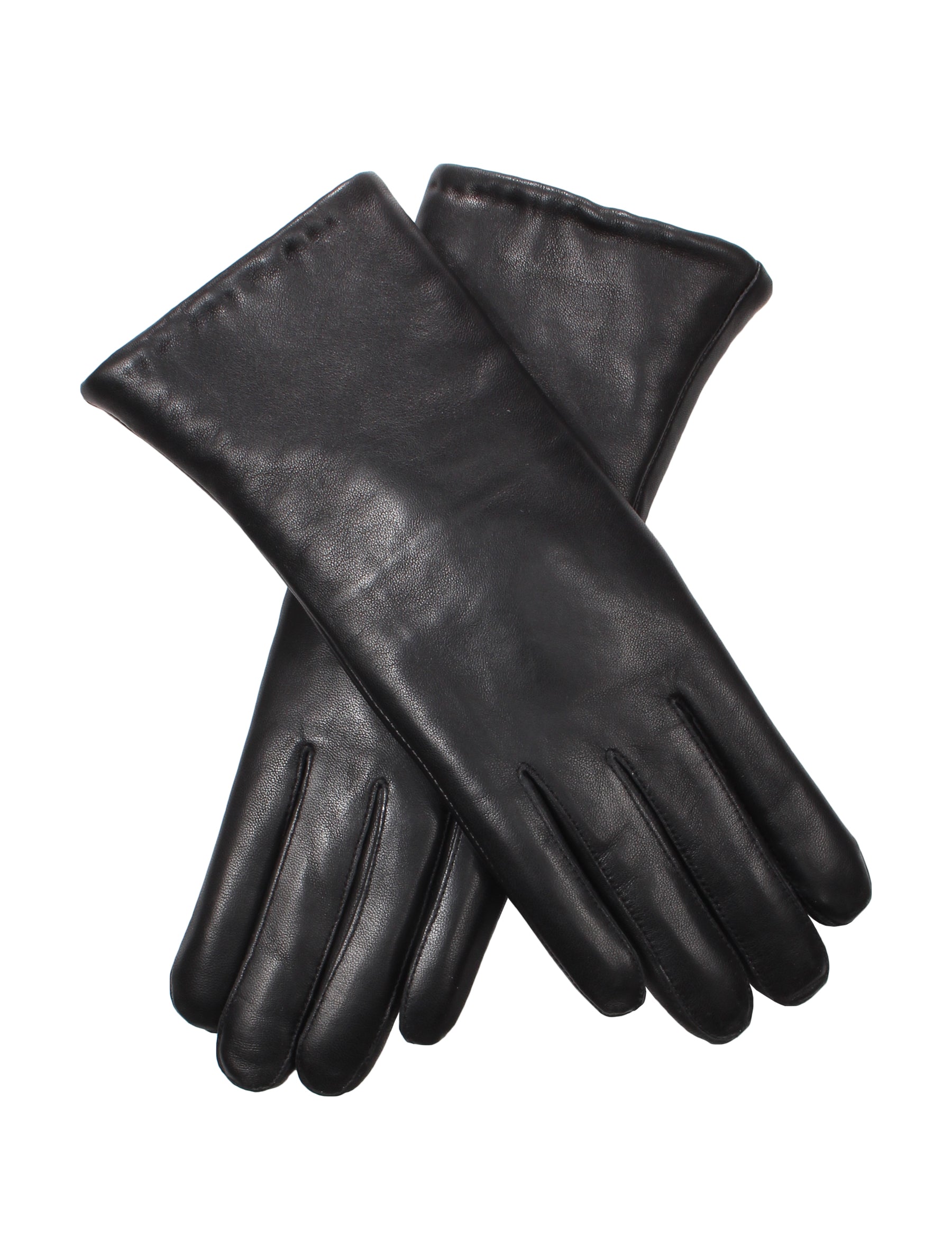 handschuhe lammfell damen schwarz Damen Lederhandschuh mit Lammfell gefüttert