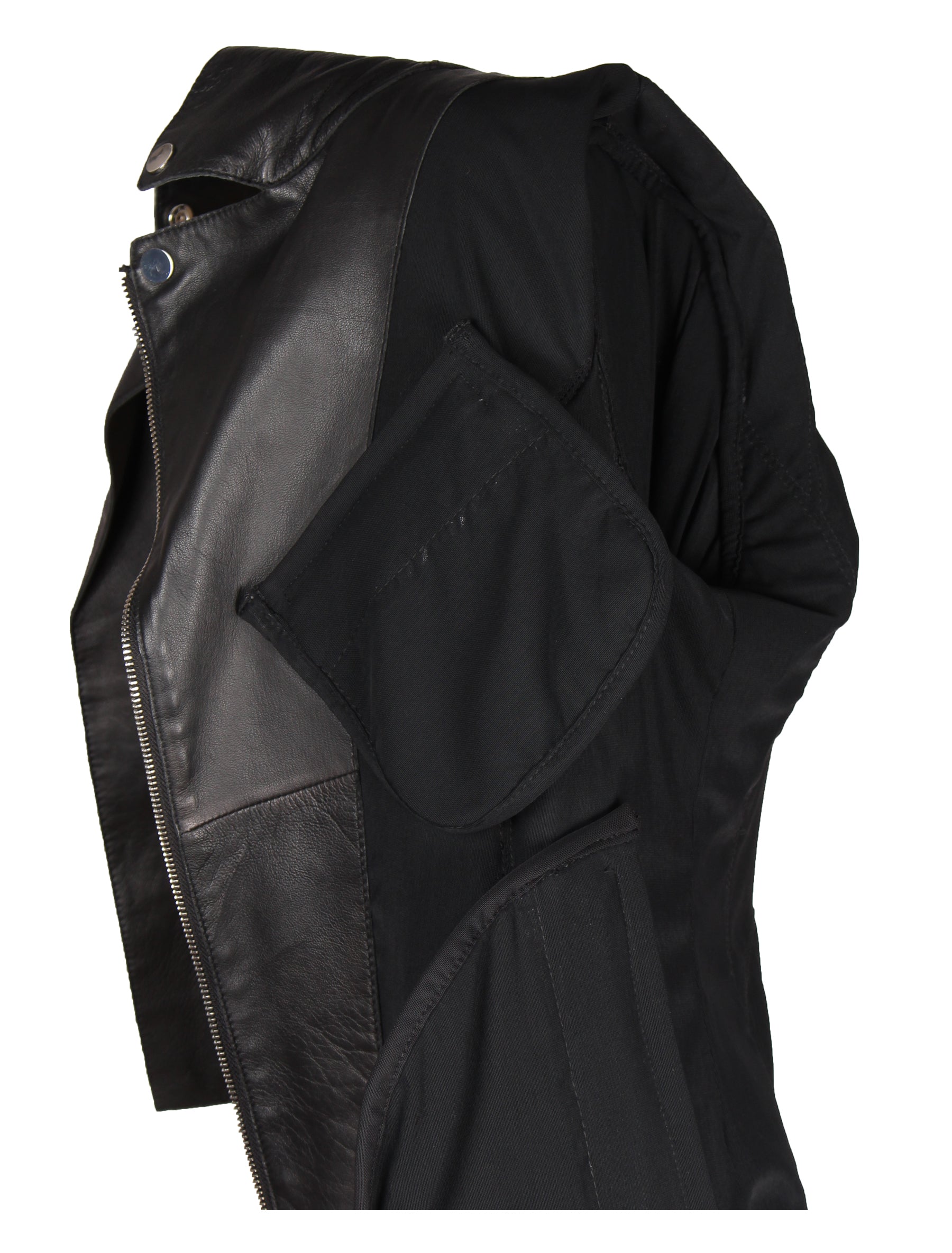 Biker Lederjacke für Damen aus Lammleder von 7eleven - Arona in schwarz