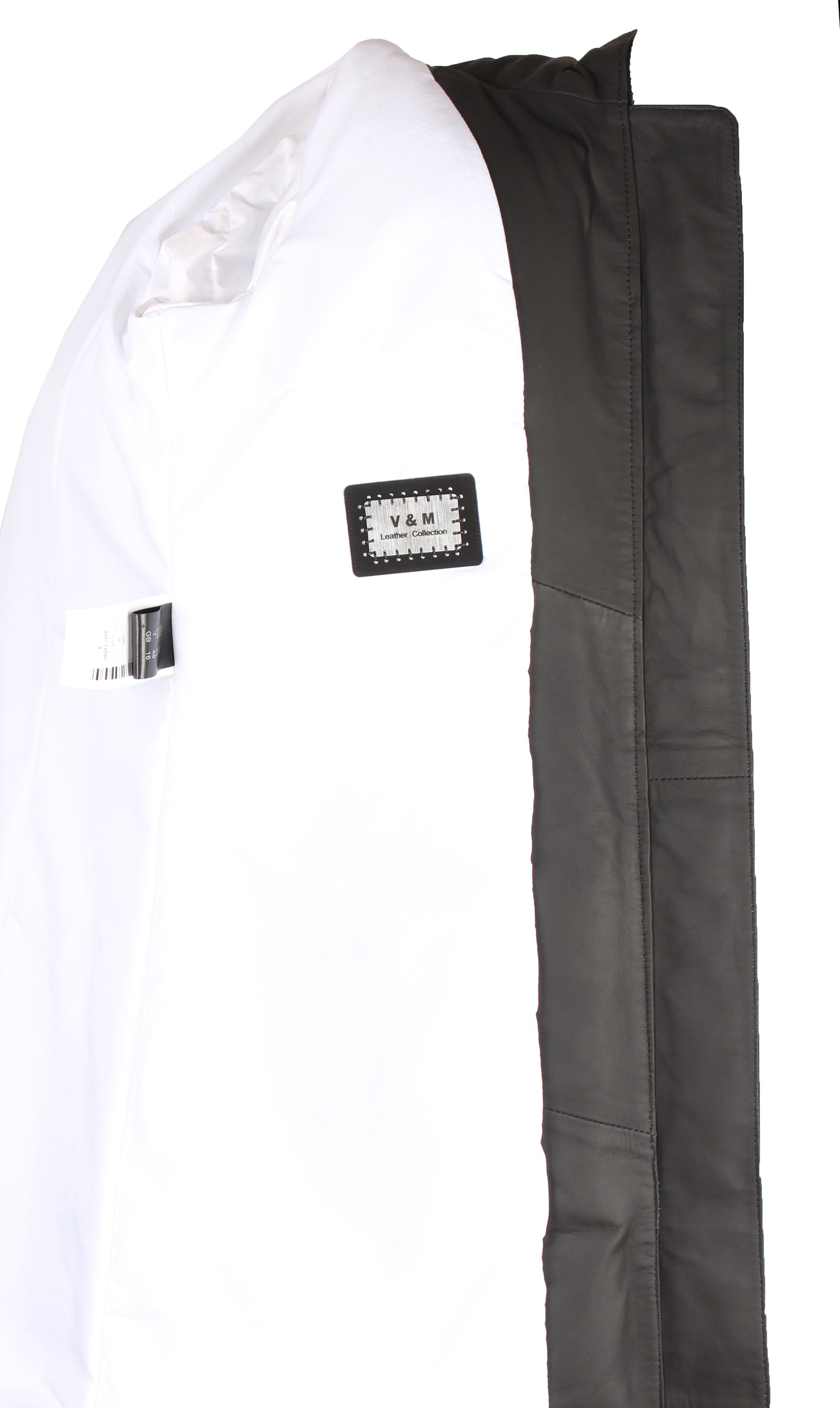 Steppmantel für Damen mit Wattierung - Dona in schwarz