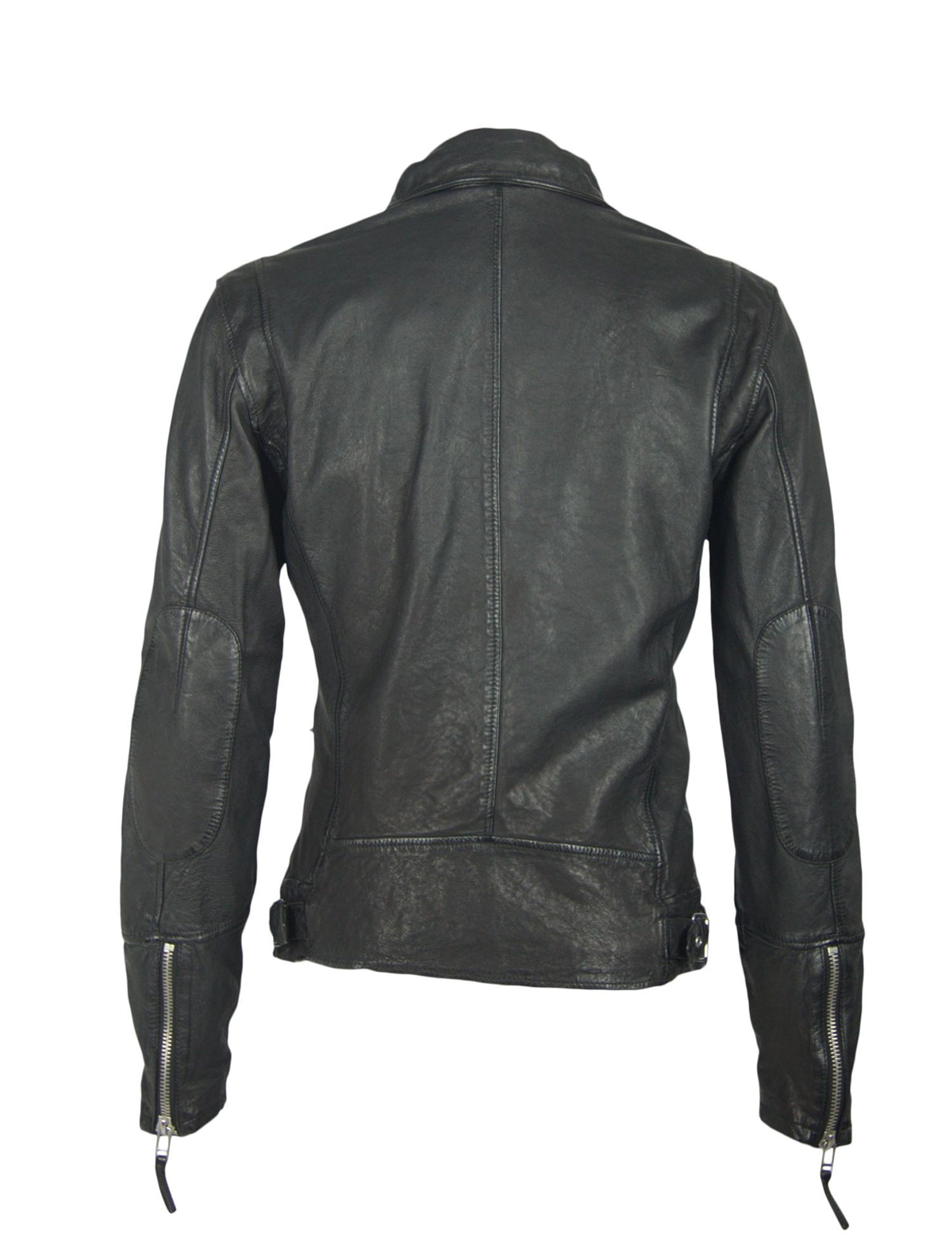 Gipsy Herren Kurzjacke Bikerjacke - Rustle in schwarz