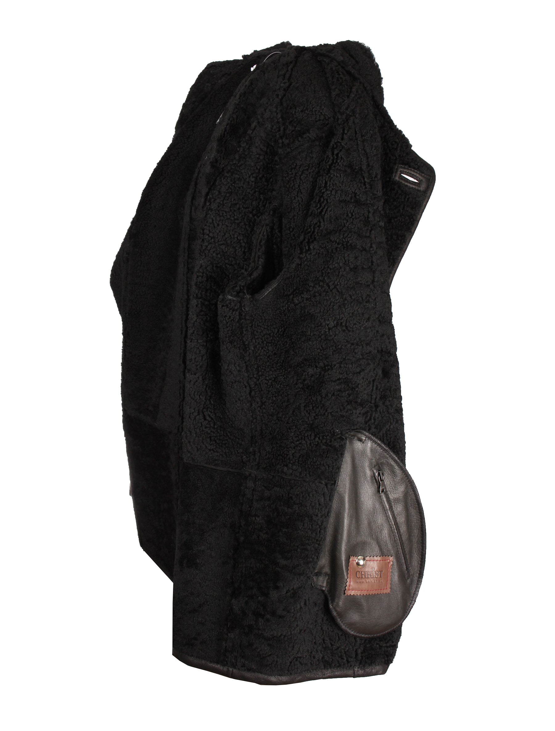 Werner Christ Herren Lammfelljacke - Marcel in schwarz