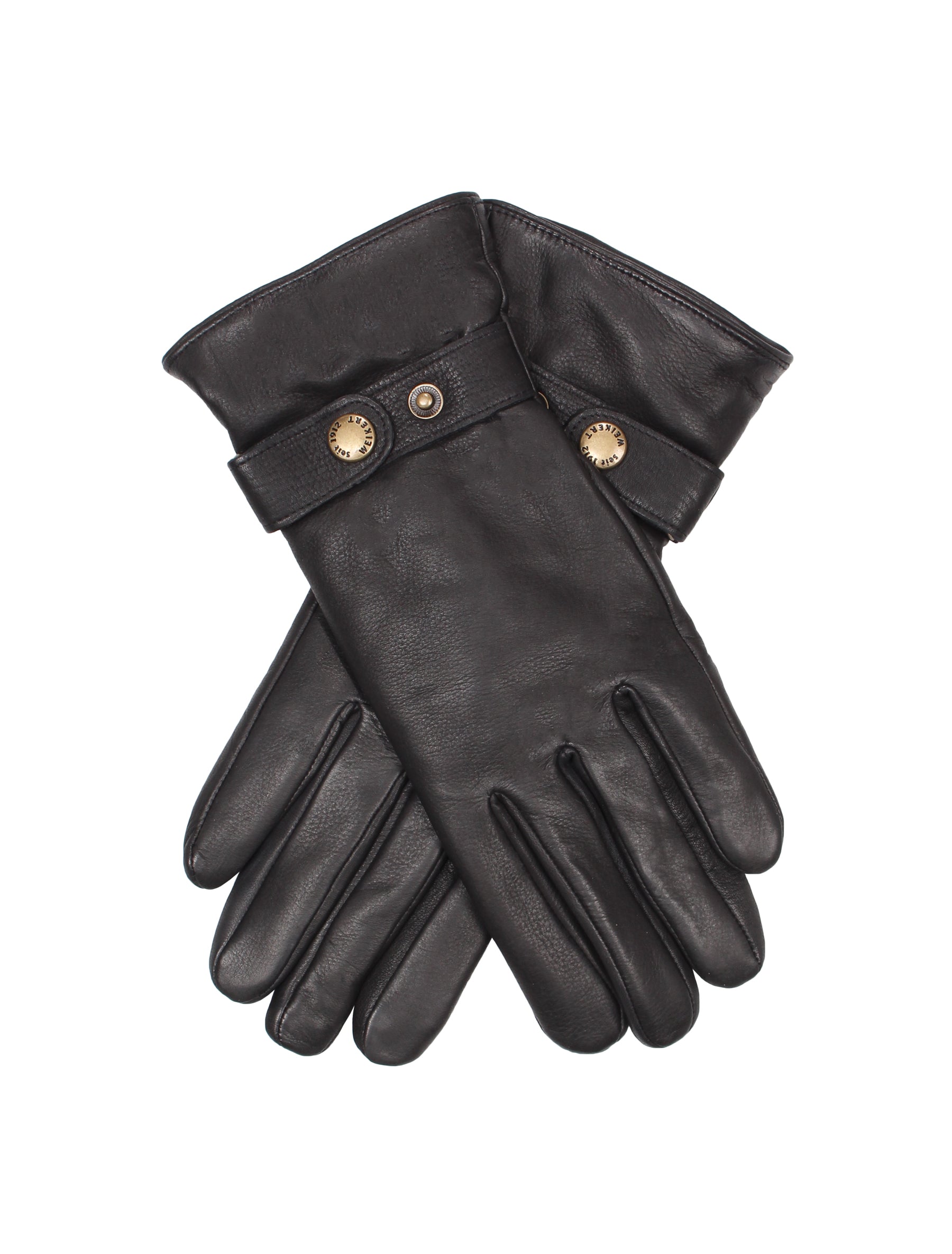herren handschuhe schwarz Herren Lederhandschuh aus Hirschleder