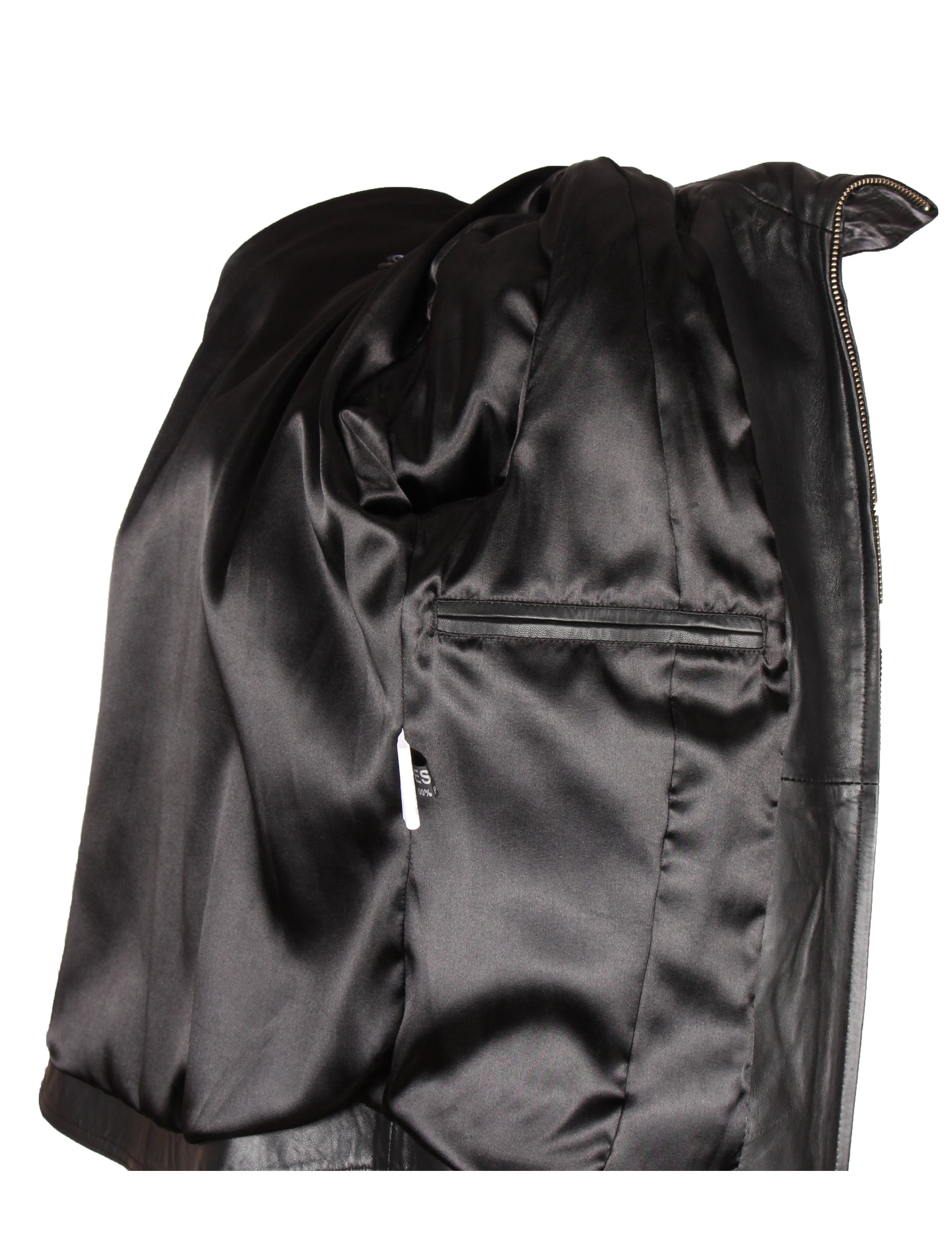 Damen Lederjacke 4873 aus Lammleder von Patago in schwarz
